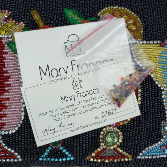 Mary Frances Drinks on Me Beaded Cocktail Bag - Picture 16 of 16